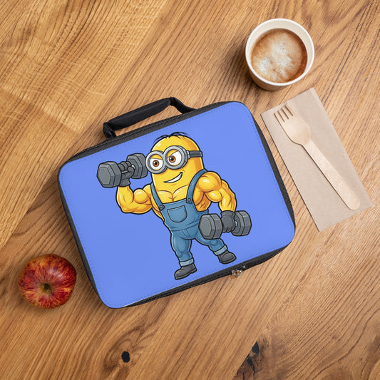 Workout Minion Lunch Bag