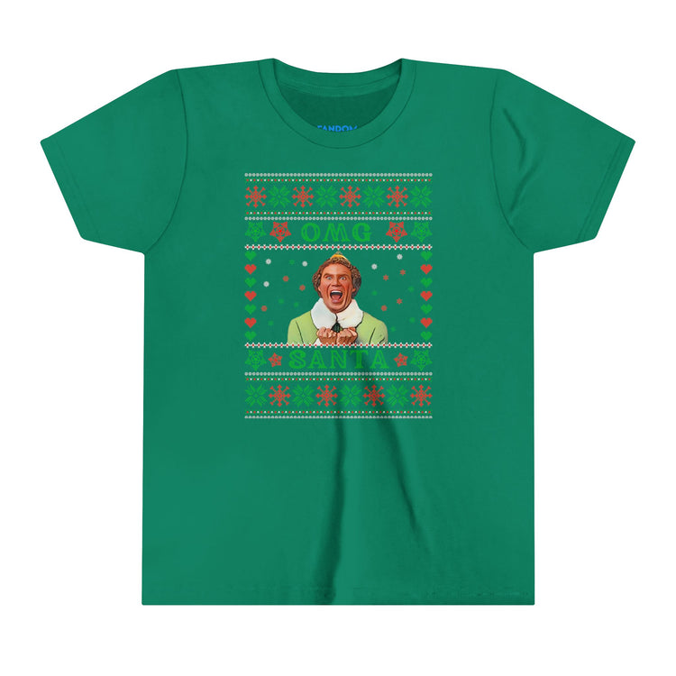 OMG Santa Youth Tee