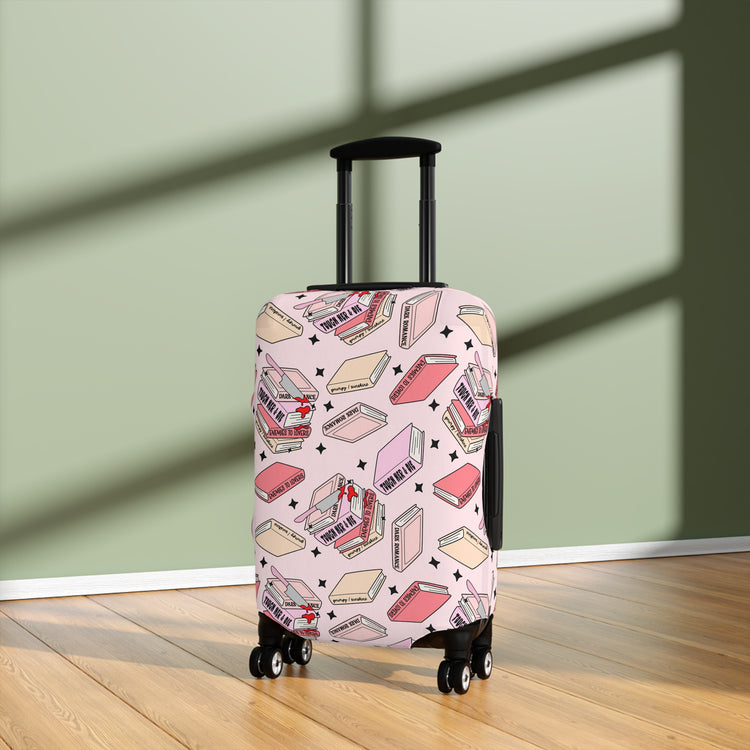 Romance Books Luggage Cover