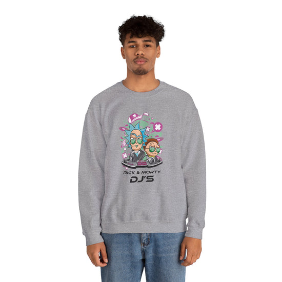 DJs Rick & Morty Unisex Sweatshirt - Fandom-Made