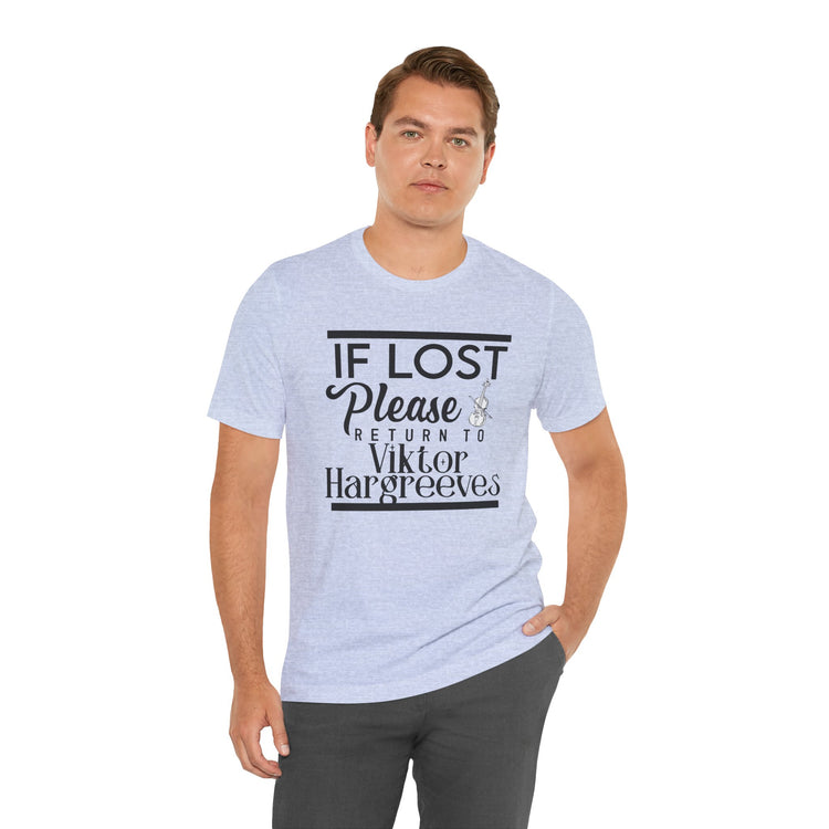 If Lost Return To... Viktor Hargreeves T-Shirt - Fandom-Made