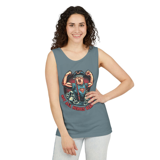 Not All Heroes Wear Capes Tank Top - Fandom-Made