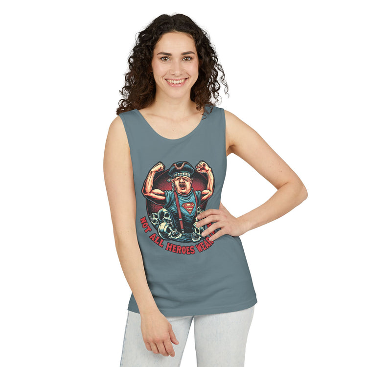 Not All Heroes Wear Capes Tank Top - Fandom-Made