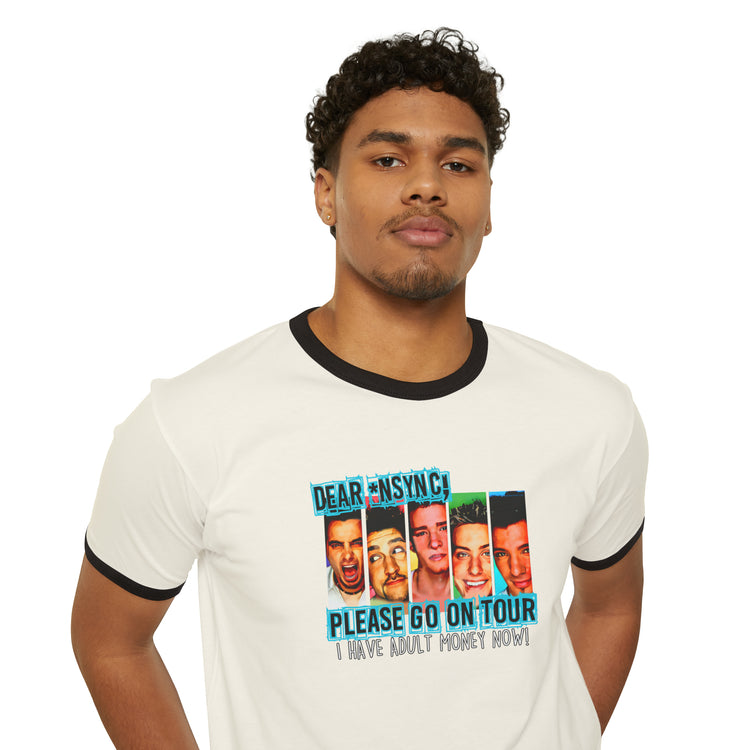 Dear *NSYNC Ringer T-Shirt - Fandom-Made