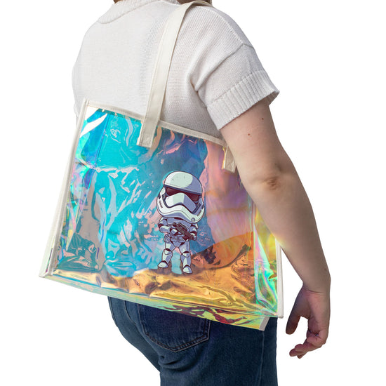 Stormtrooper Holographic Tote Bag - Fandom-Made