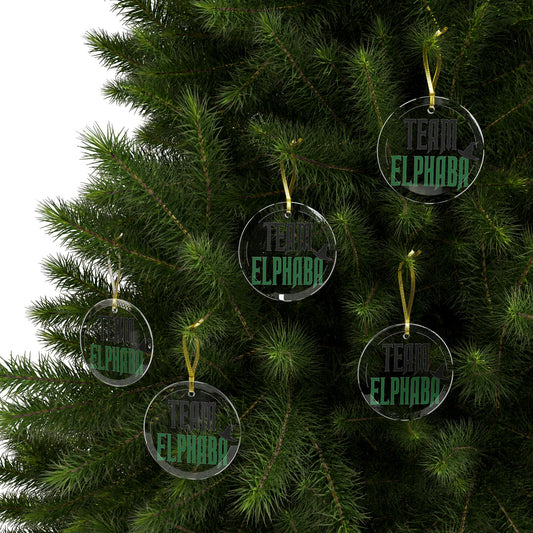 Team Elphaba Glass Ornament