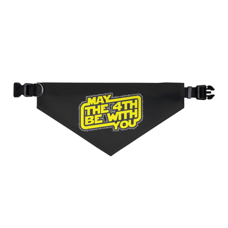 May The 4th Be With You Pet Bandana Collar - Fandom-Made