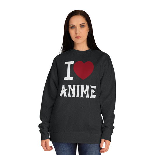 I Love Anime Premium Sweatshirt - Fandom-Made