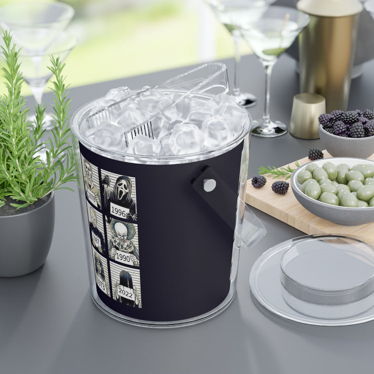 Horror Havoc Ice Bucket with Tongs