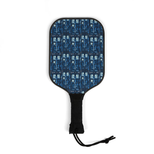 Tardis All-Over Print Pickleball Kit - Fandom-Made