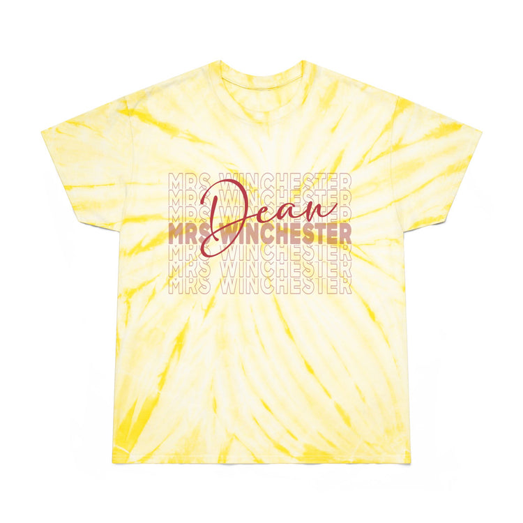 Mrs. Dean Winchester Tie-Dye Tee - Fandom-Made