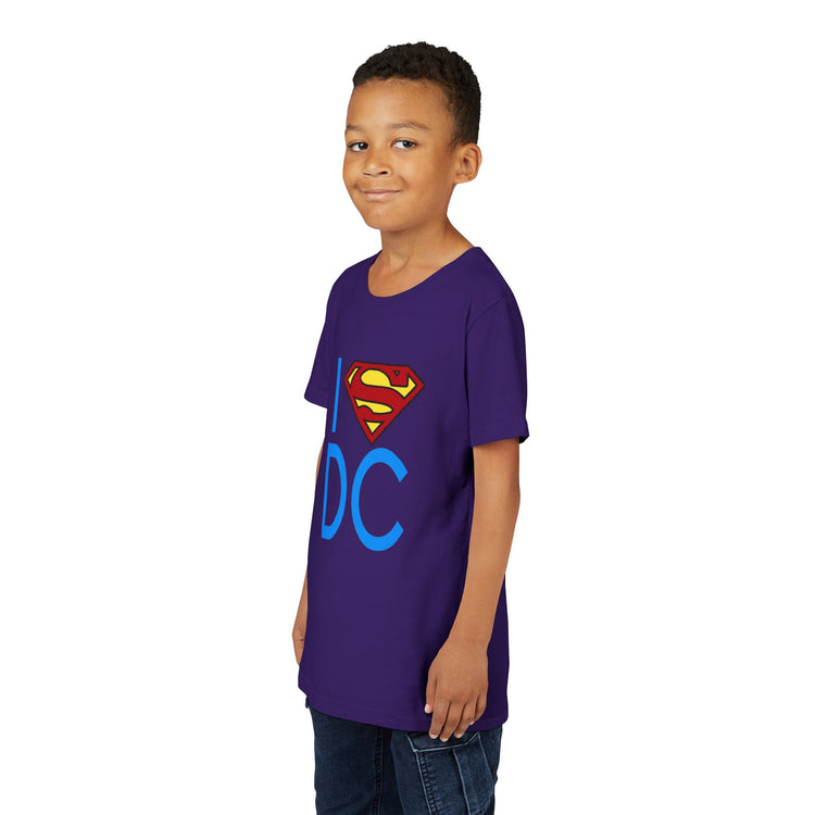 I Love DC Superman Edition Youth Tee