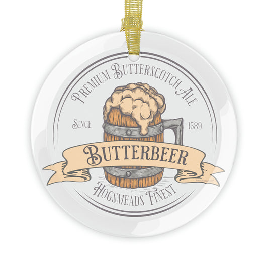 Butterbeer Glass Ornaments - Fandom-Made