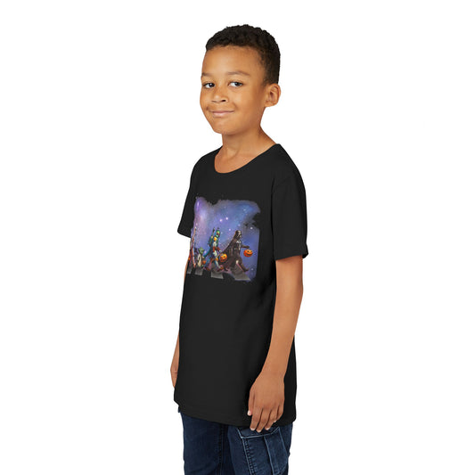 Galaxy Walking Youth Tee - Fandom-Made