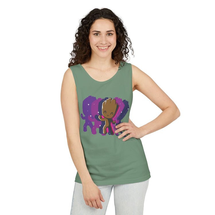 Groovin Groot Tank Top - Fandom-Made