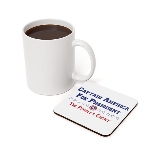 Captain America For President Coaster