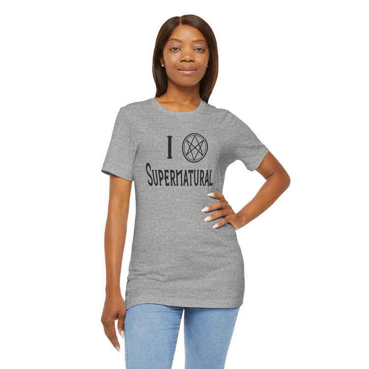 I Love Supernatural Men Of Letters Edition T-Shirt - Fandom-Made