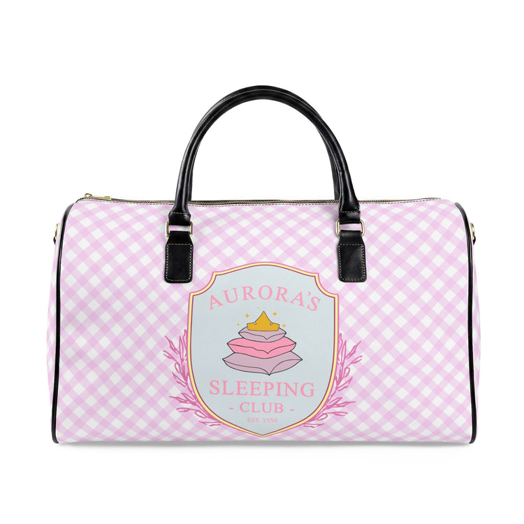 Aurora's Sleeping Club Leather Travel Bag - Fandom-Made