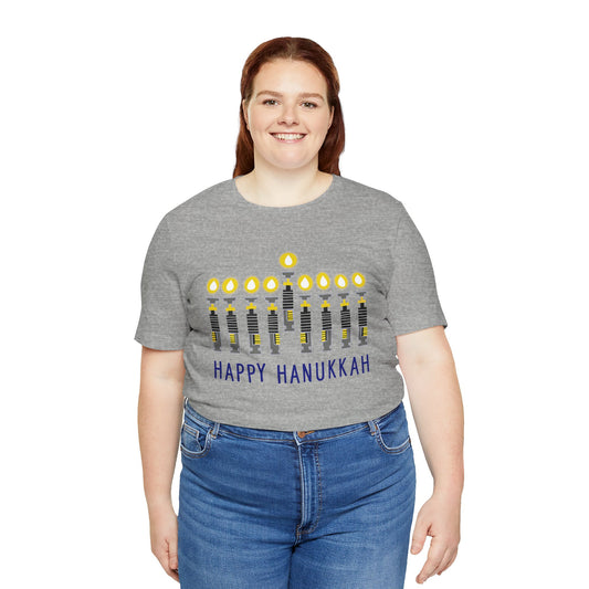 Lightsabers Menorah Unisex T-Shirt