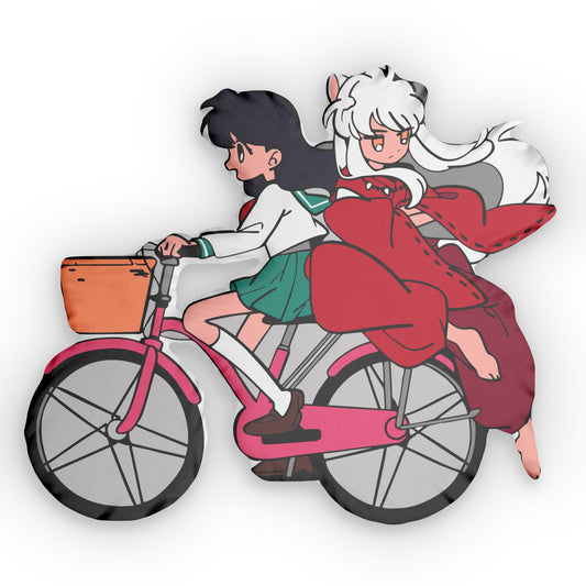 Kagome and Friend-Shaped Pillow - Fandom-Made