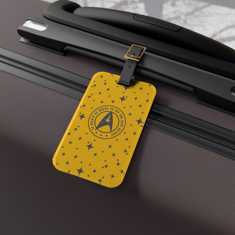 To Boldly Go Command Edition Luggage Tag - Fandom-Made