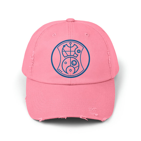 Hello Sweetie in Gallifreyan Distressed Cap - Fandom-Made