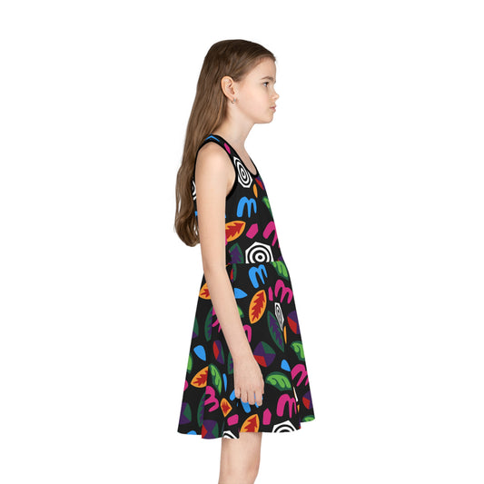Jane's World Girls' Sleeveless Sundress - Fandom-Made