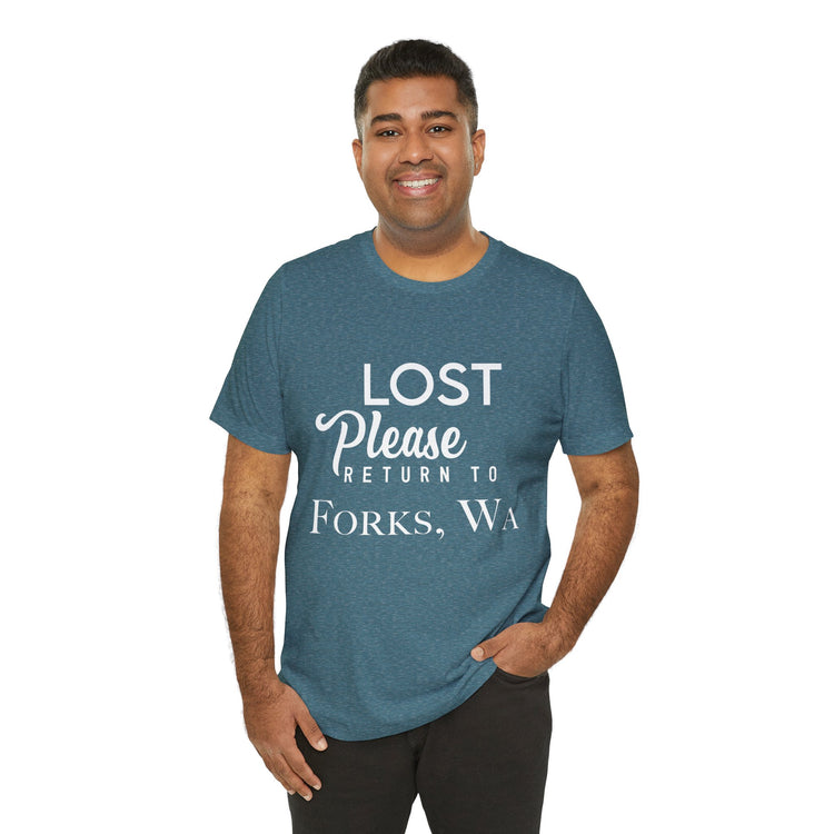 Lost Return To Forks Wa Unisex T-Shirt - Fandom-Made