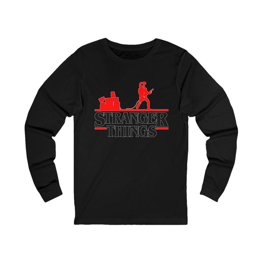 Eddie Munson Stranger Things Unisex Long Sleeve Tee - Fandom-Made