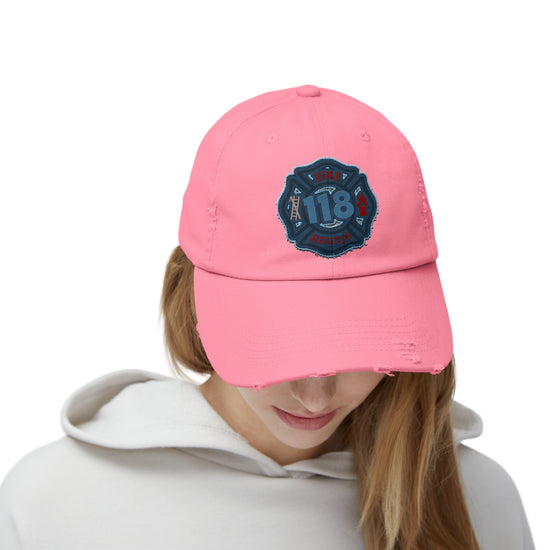 118 Squad Distressed Cap - Fandom-Made