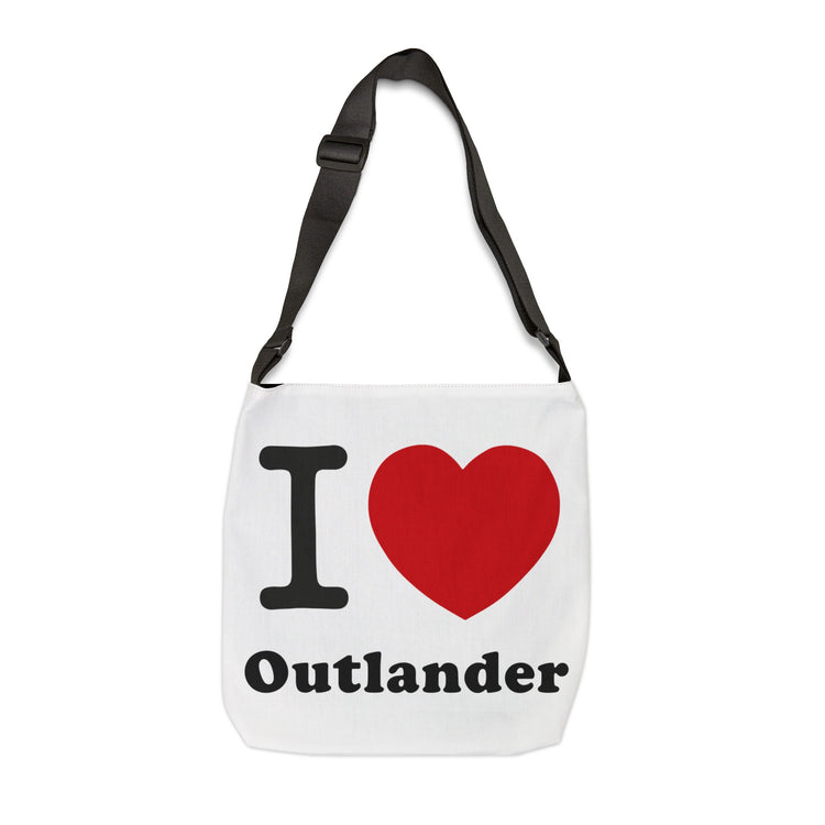 I Love Outlander Tote Bag