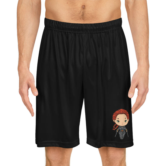 Natasha Romanov Basketball Shorts - Fandom-Made