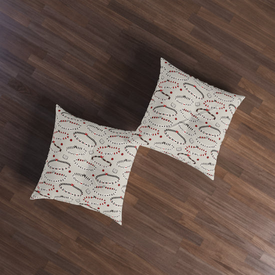 Tortured Friendship Bracelets All-Over-Print Tufted Floor Pillow - Fandom-Made