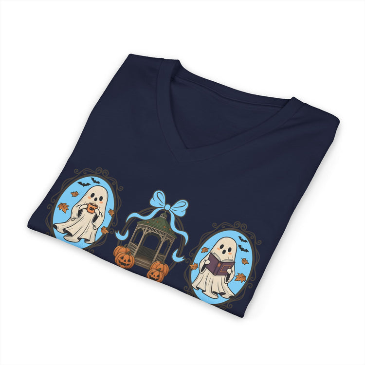 Gilmore Ghouls Unisex V-Neck Tee - Fandom-Made
