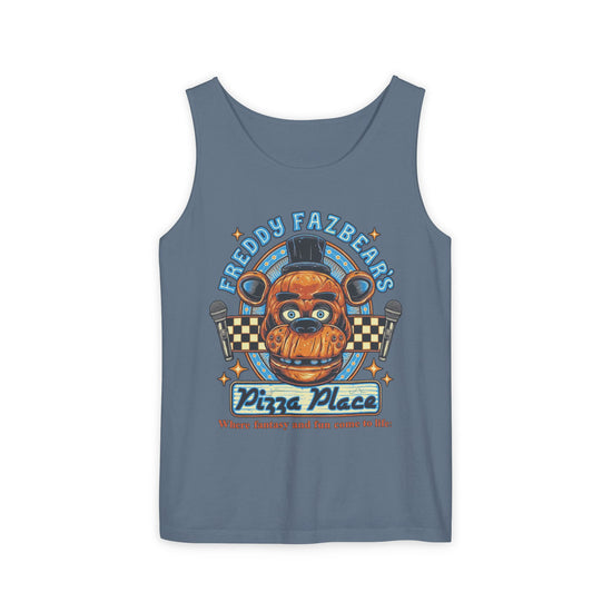 Freddy Fazbear's Pizza Place Tank Top - Fandom-Made
