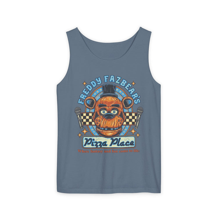 Freddy Fazbear's Pizza Place Tank Top - Fandom-Made