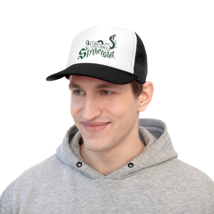 I Don't Give a Slythershit Trucker Caps - Fandom-Made