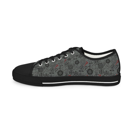 Supernatural Symbols Men's Sneakers - Fandom-Made