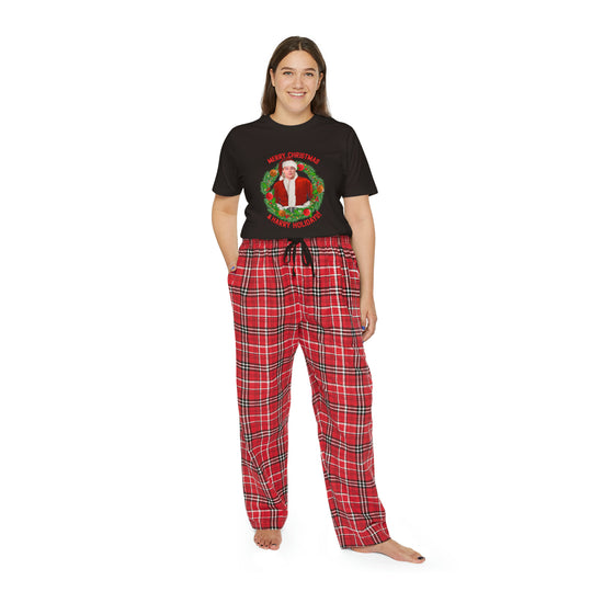 Merry Christmas and Harry Holidays Women's Short Sleeve Pajama Set - Fandom-Made