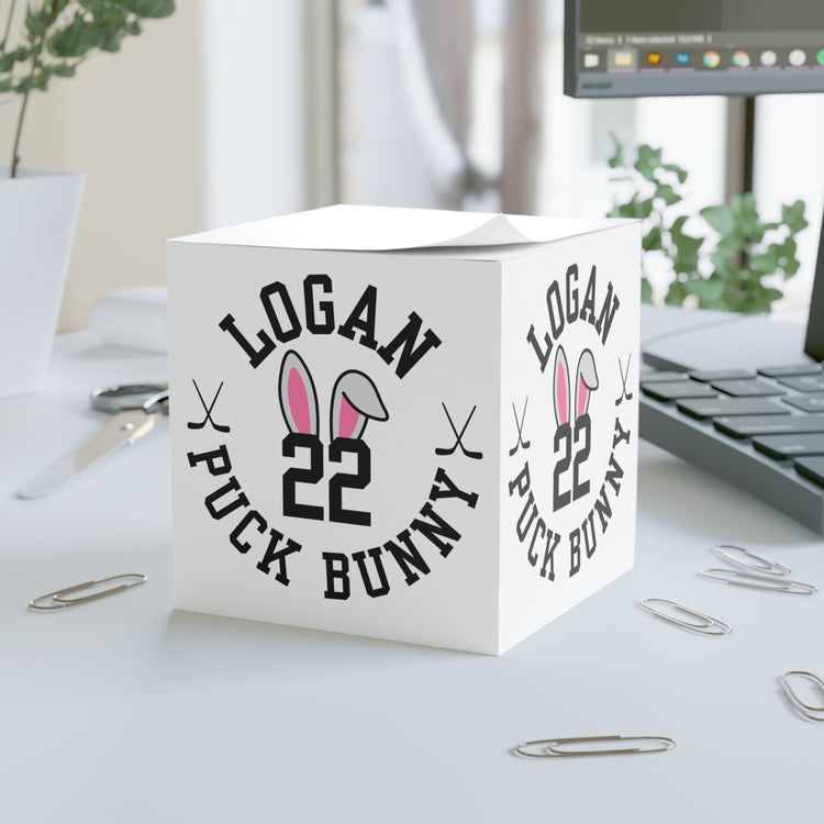 Logan Bunny Note Cube