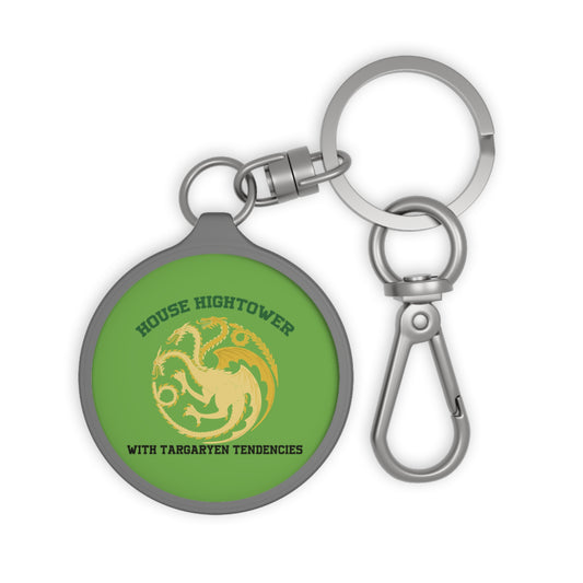 House Hightower With Targaryen Tendencies Keyring