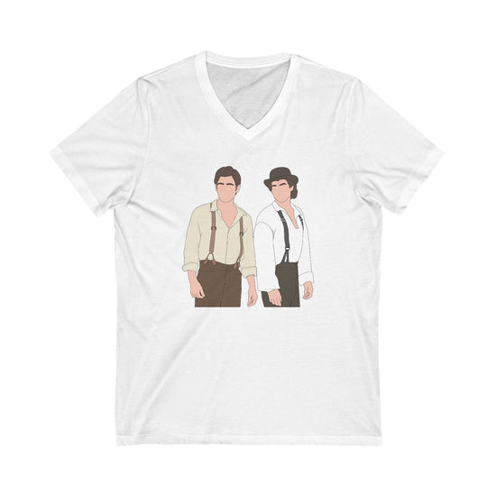 Salvatore Brothers of 1864 V-Neck Tee - Fandom-Made