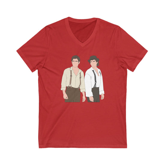 Salvatore Brothers of 1864 V-Neck Tee - Fandom-Made