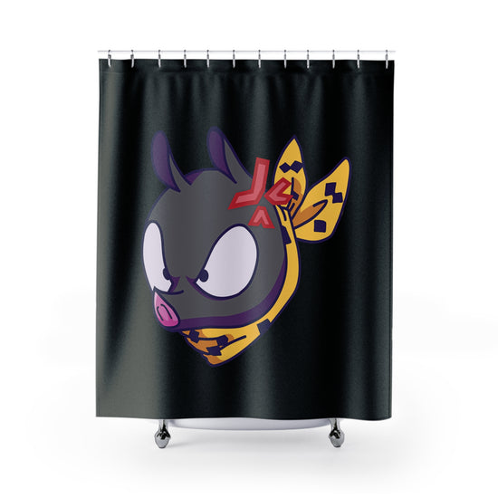 PChan Shower Curtain - Fandom-Made