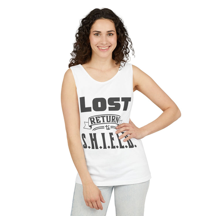 Lost Return To...S.H.I.E.L.D. Tank Top - Fandom-Made