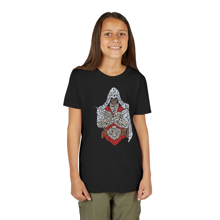 Assassins Creed Calligram Youth Tee - Fandom-Made