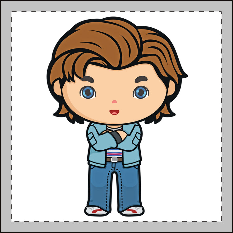 Steve Harrington Mini Plush Keychain