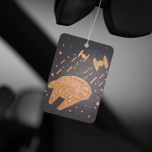 Gingerbread Galaxy Car Air Freshener