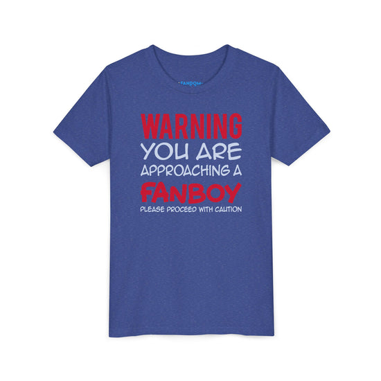 Warning Fanboy Youth Tee - Fandom-Made