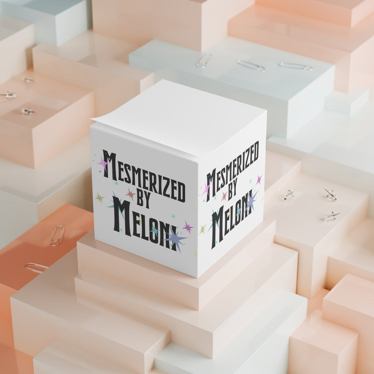 Mesmerized By Meloni Note Cube - Fandom-Made